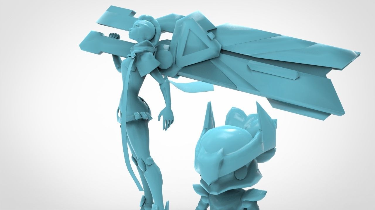 PROJECT Senna - League of Legends 3D print model_10