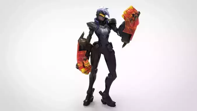PROJECT Vi - League of Legends 3D print model