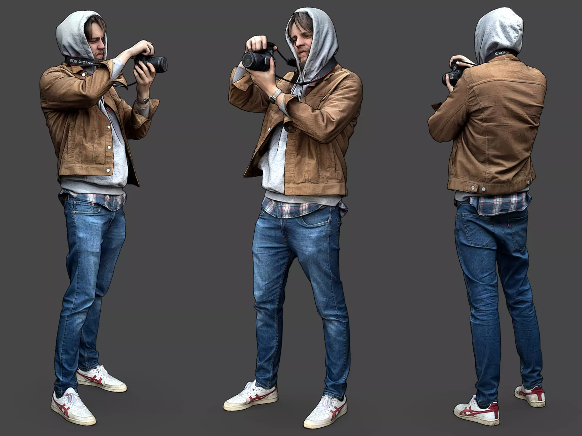 Stylized Man Character 3D model