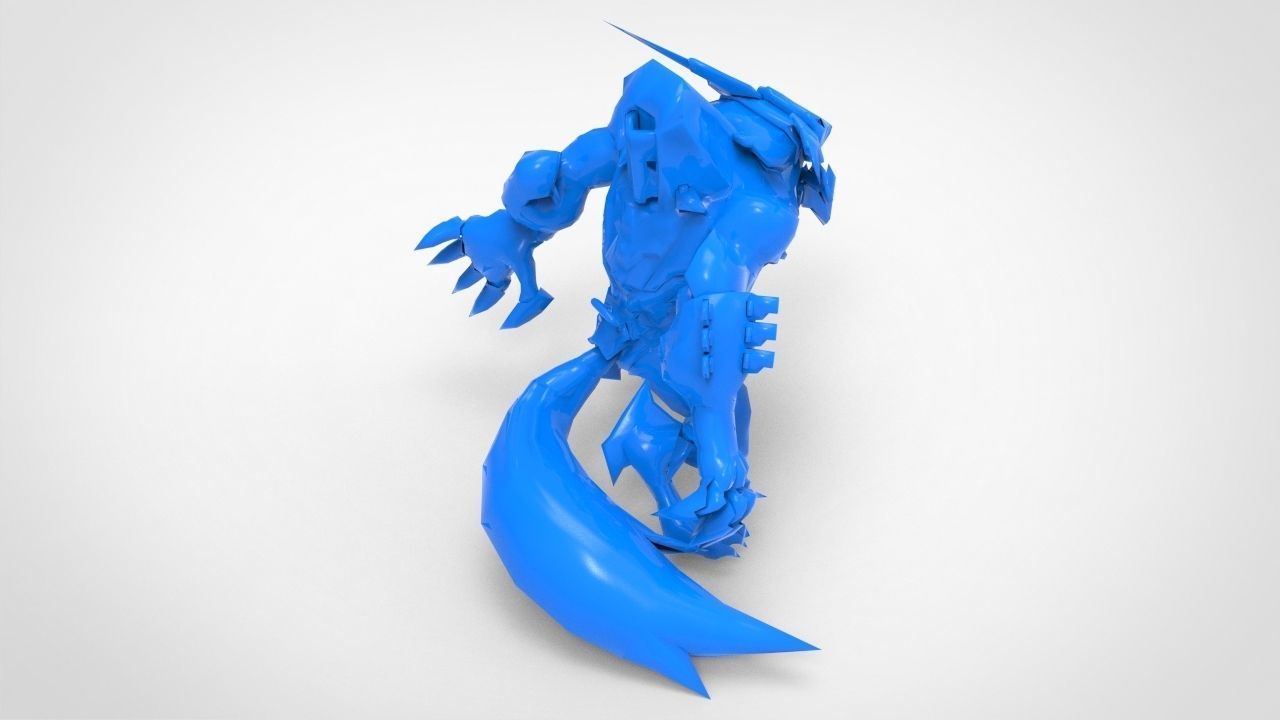 PROJECT Warwick - League of Legends 3D print model_12