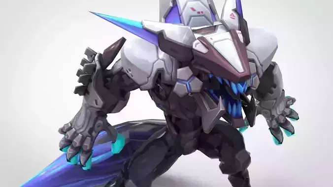PROJECT Warwick - League of Legends 3D print model