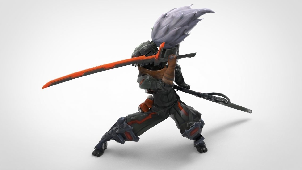PROJECT Yasuo - League of Legends 3D print model_1