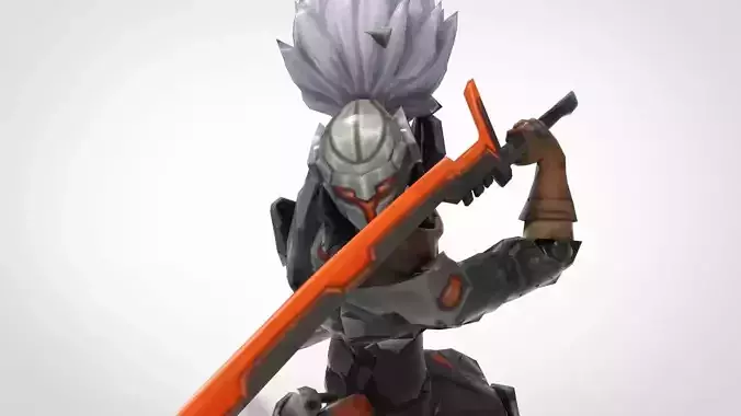 PROJECT Yasuo - League of Legends 3D print model