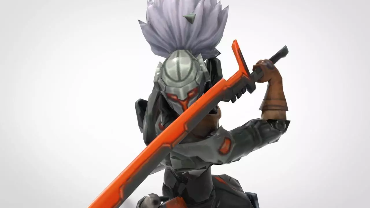 PROJECT Yasuo - League of Legends 3D print model_0