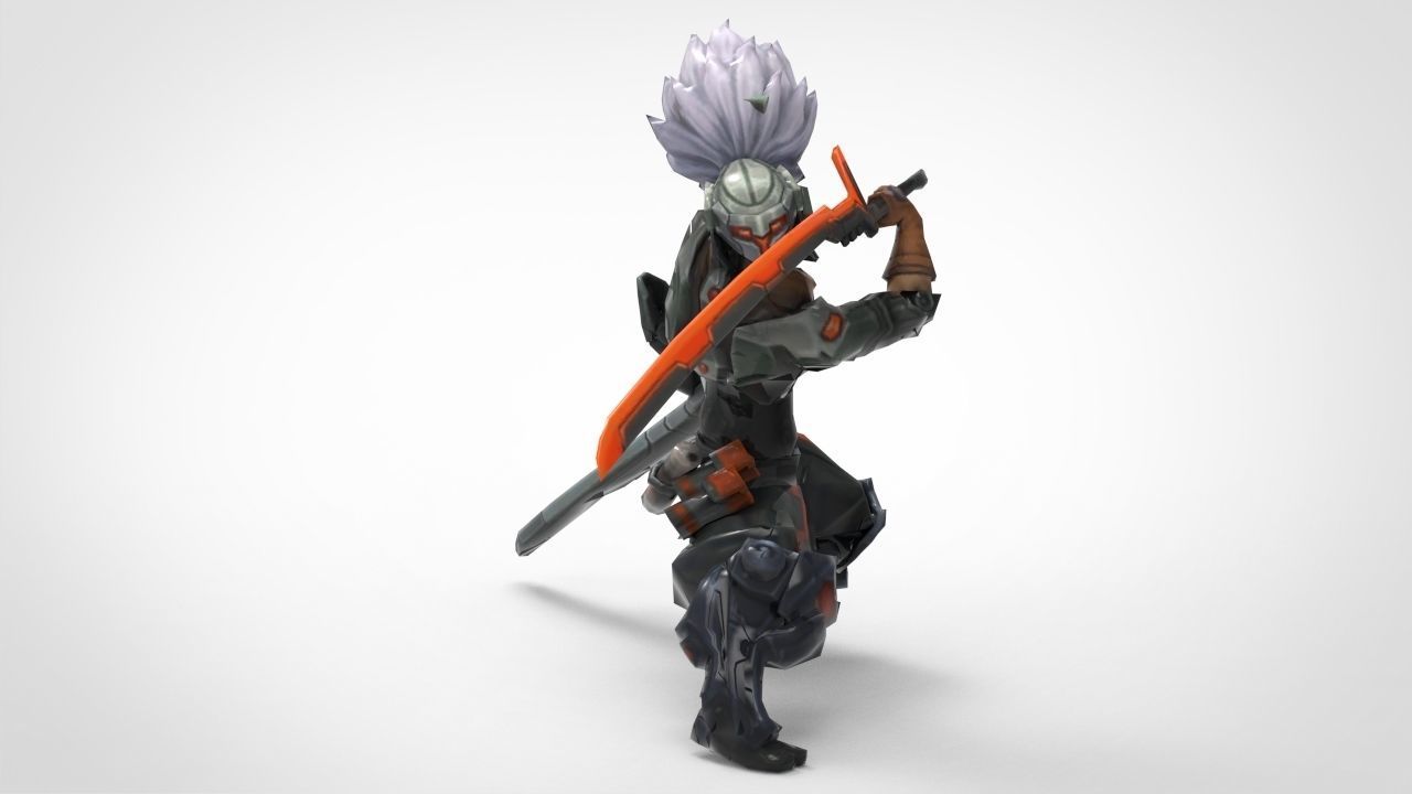 PROJECT Yasuo - League of Legends 3D print model_5