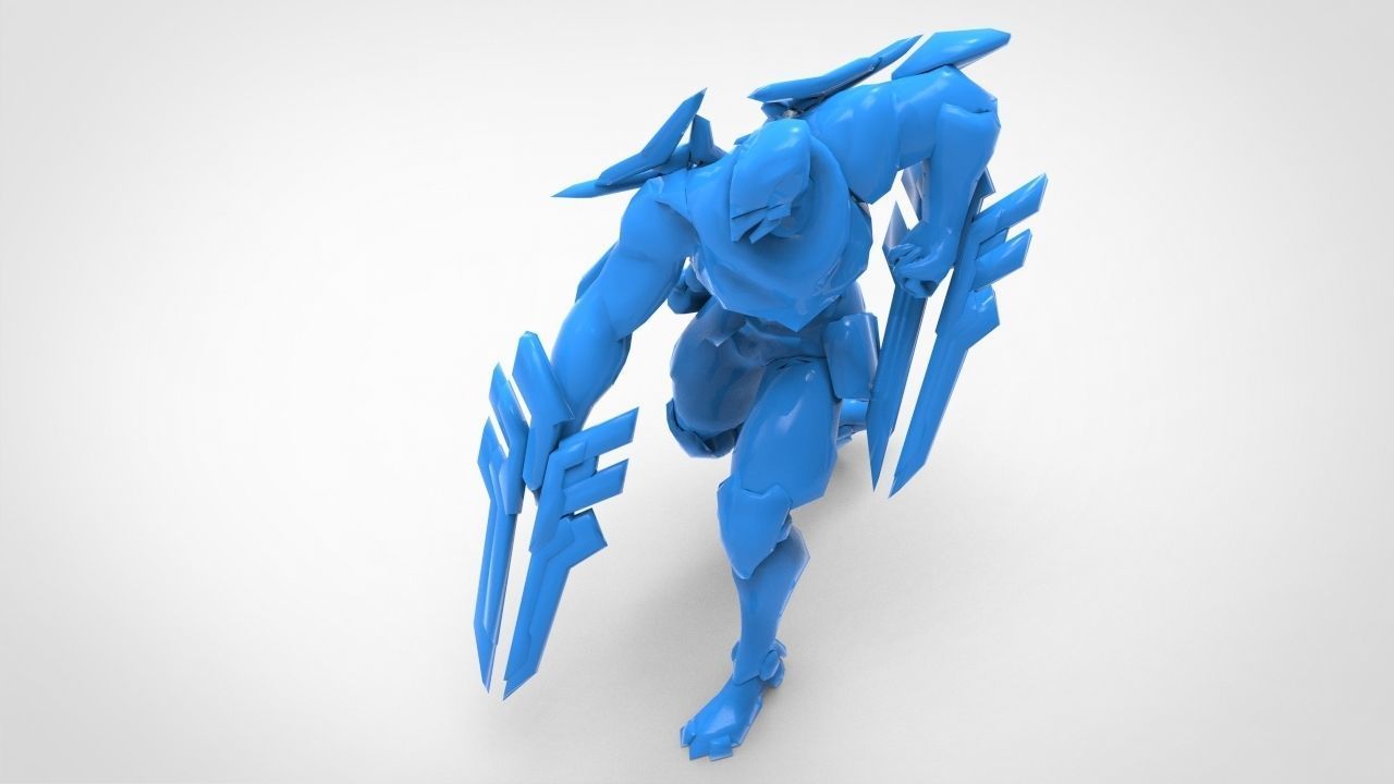 PROJECT Zed - League of Legends 3D print model_11