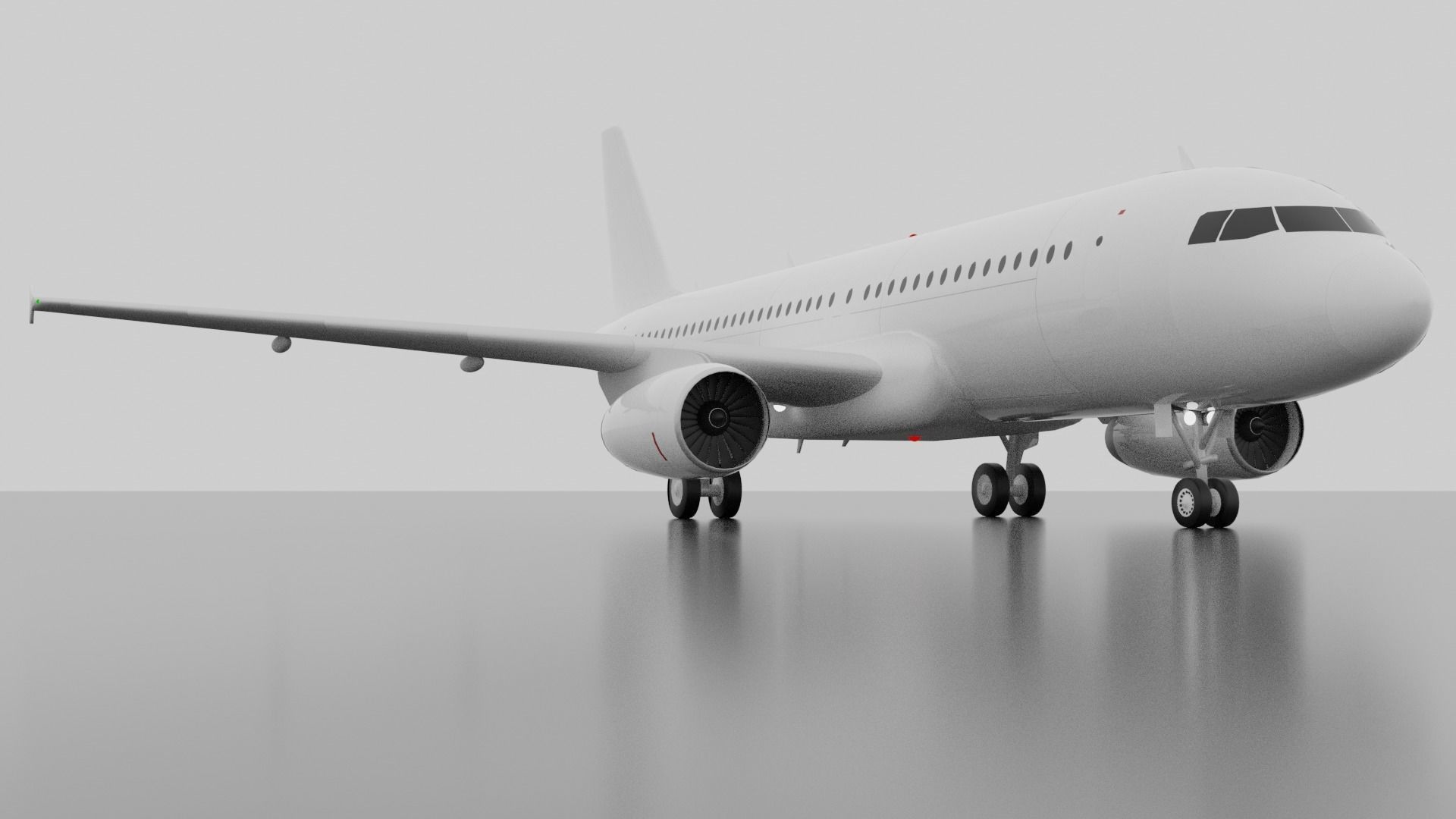 Airbus A320-200 3D model_8