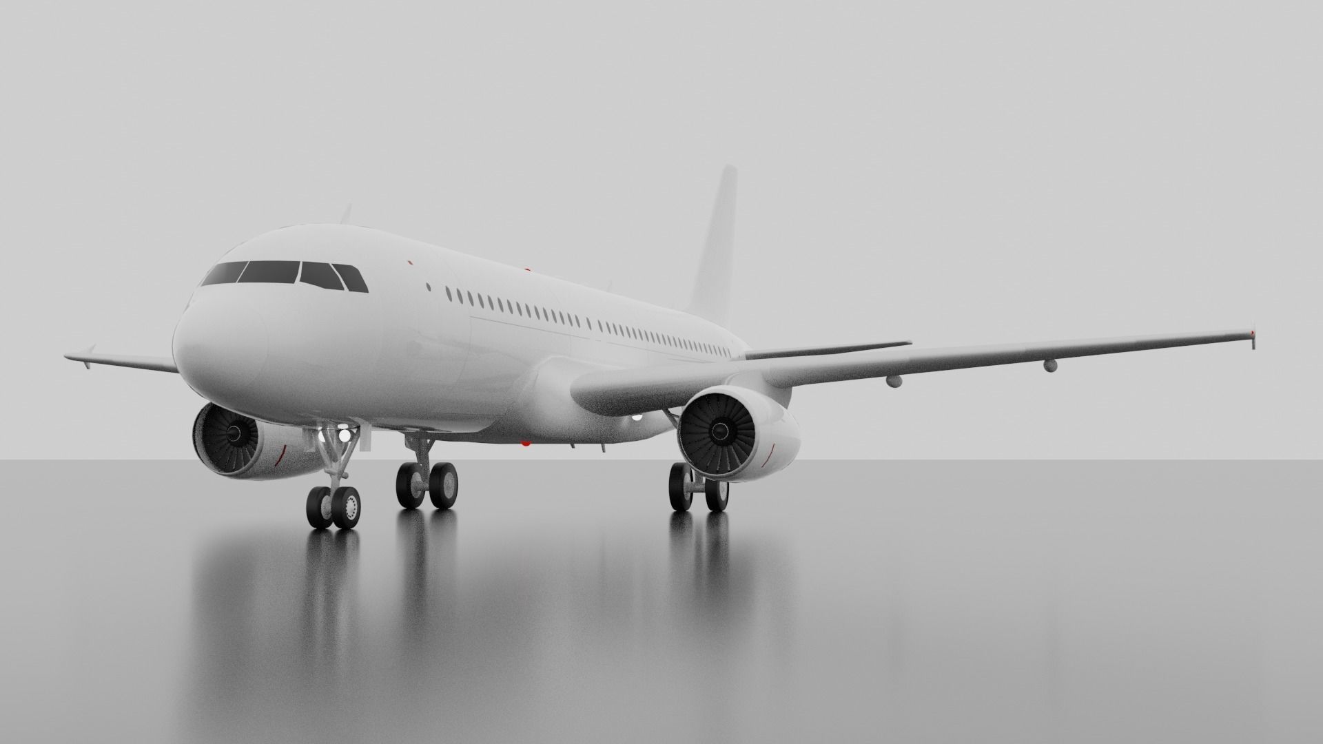 Airbus A320-200 3D model_7