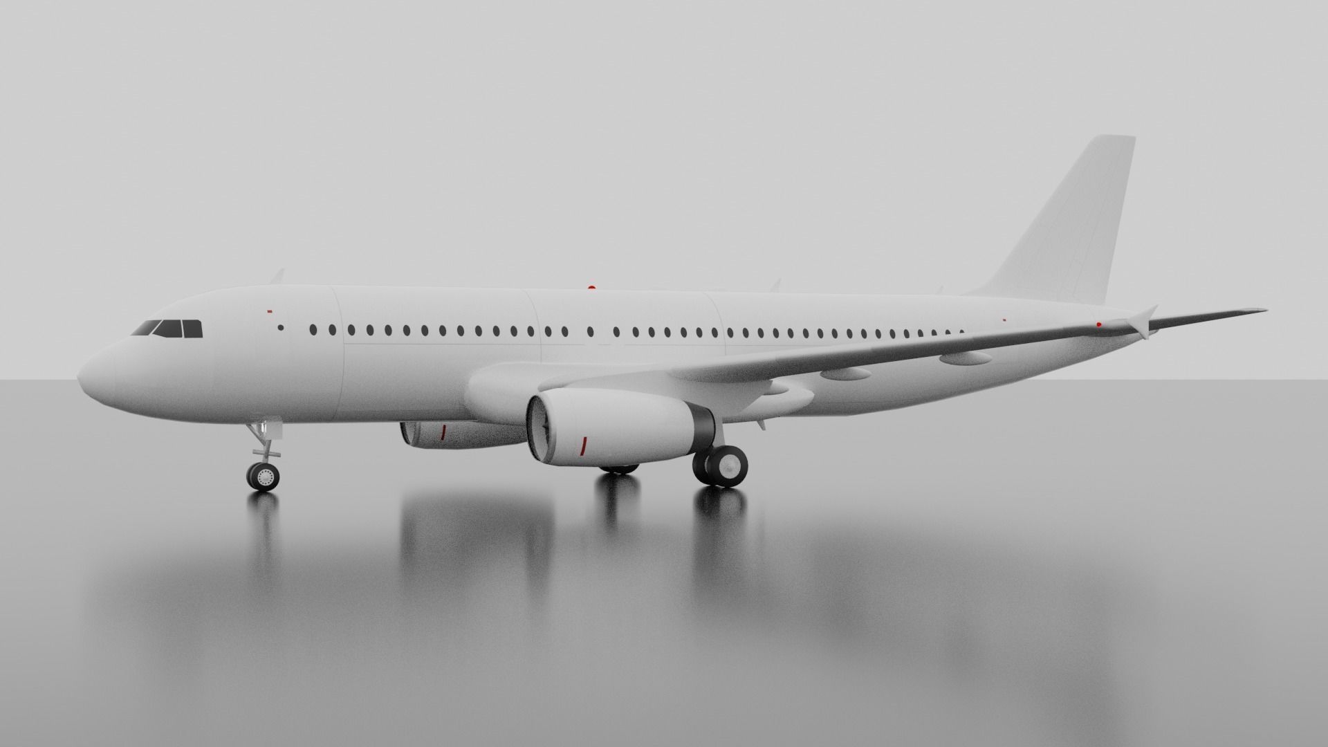 Airbus A320-200 3D model_5