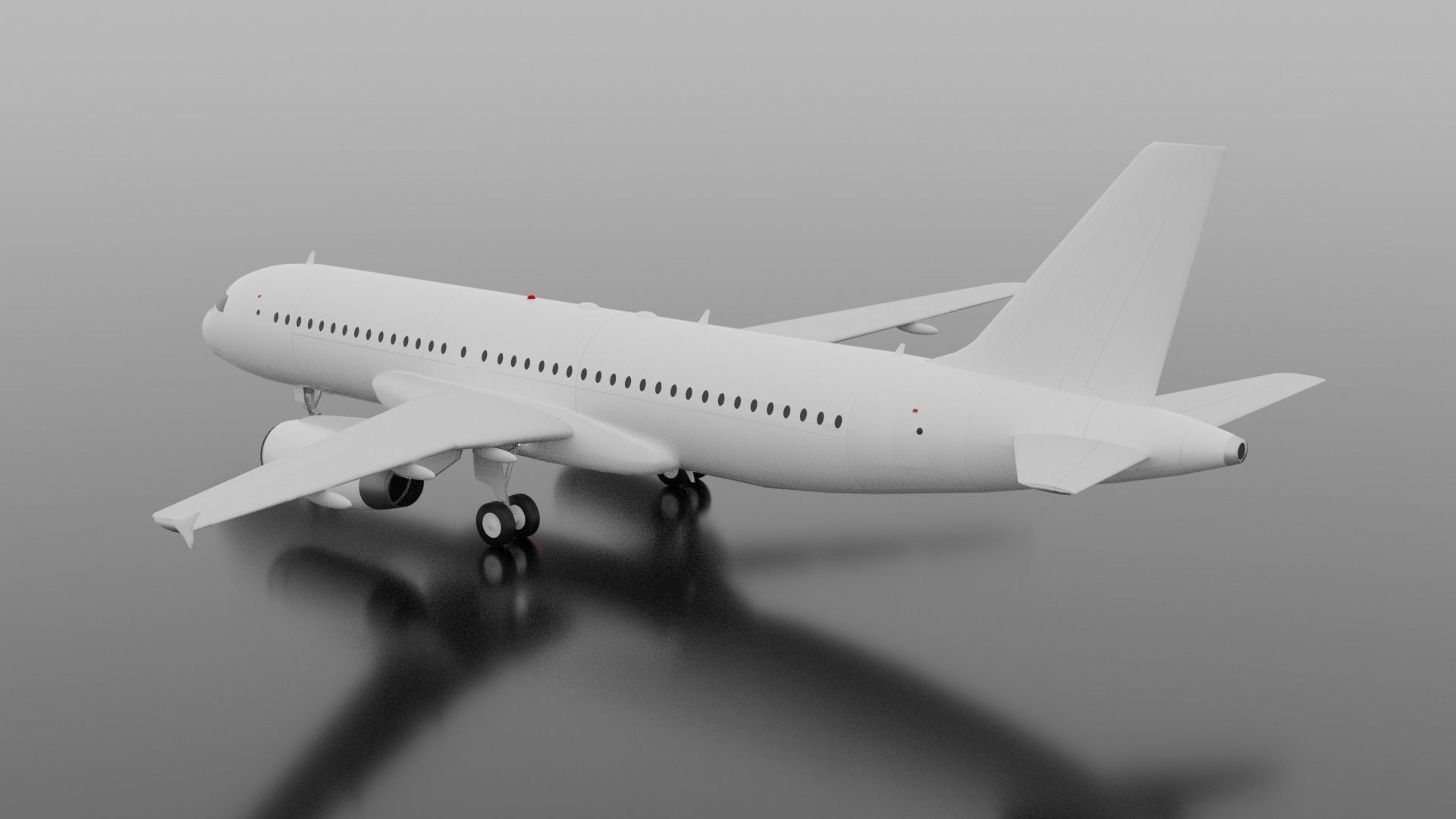 Airbus A320-200 3D model_2