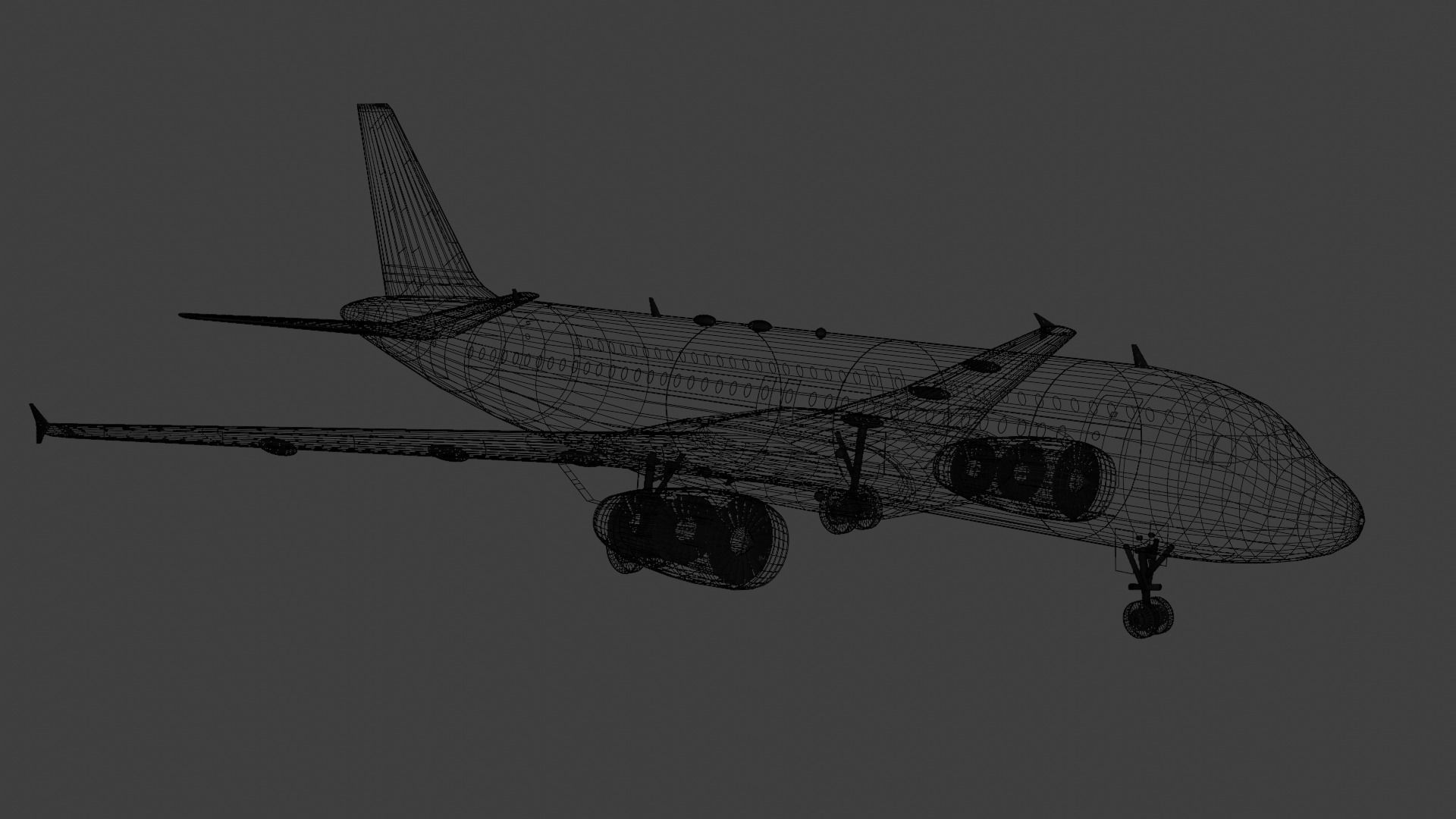 Airbus A320-200 3D model_10