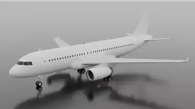 Airbus A320-200 3D model