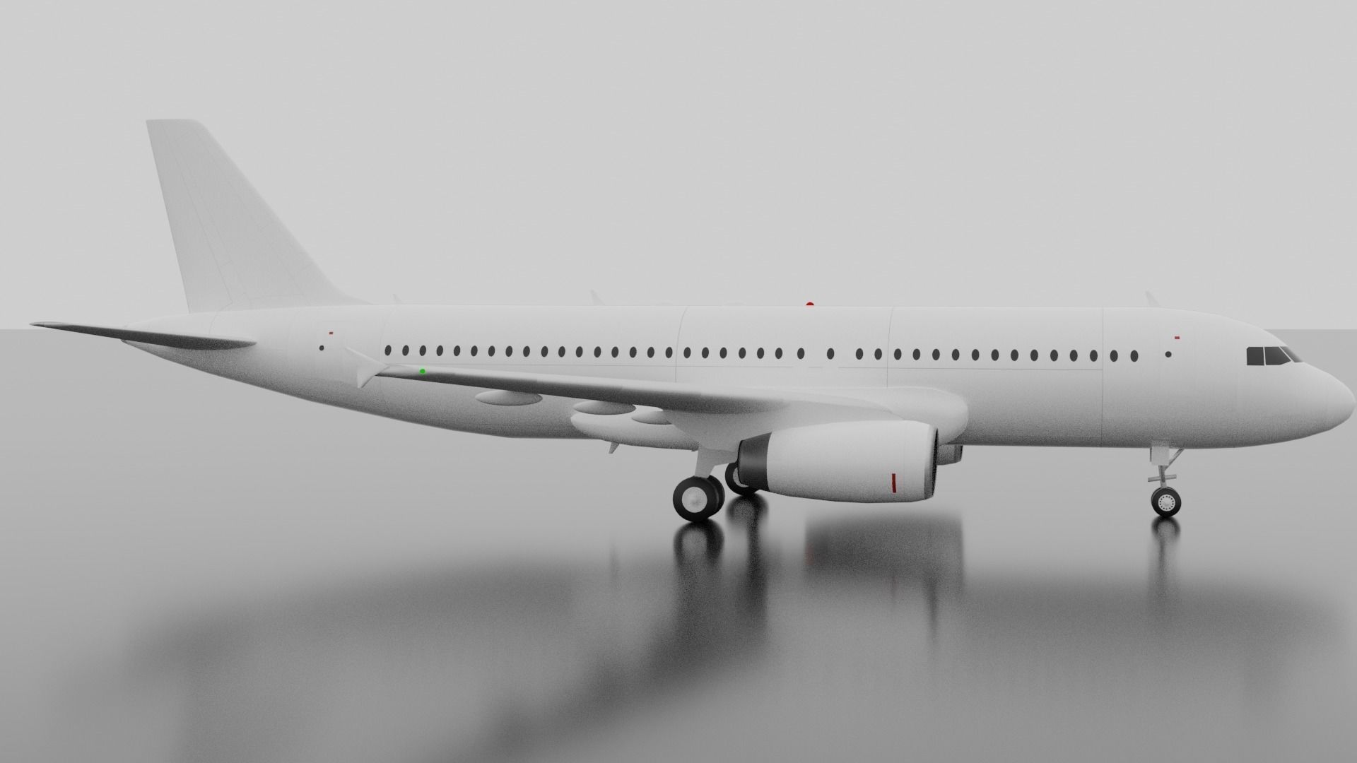 Airbus A320-200 3D model_4