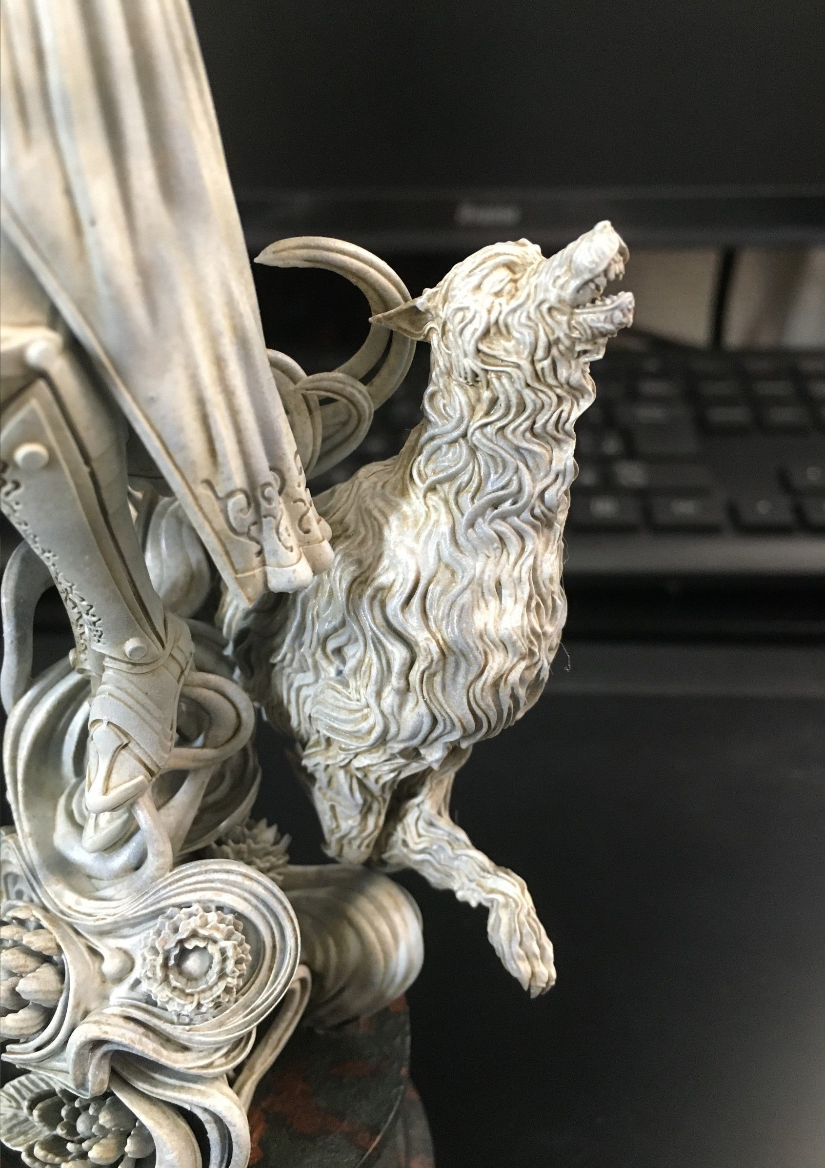 3D Game Assets 3D Printed Models Angel Figures 3D print model_6