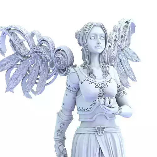 3D Game Assets 3D Printed Models Angel Figures
