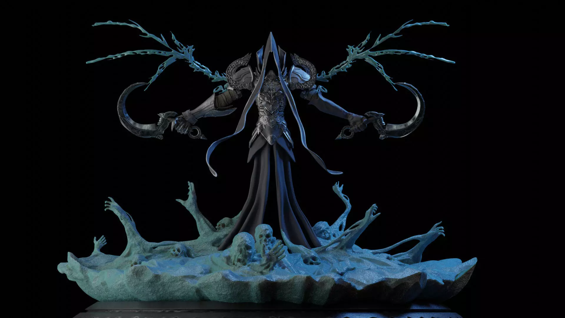 Malthael Diablo 3 STL 3D print model