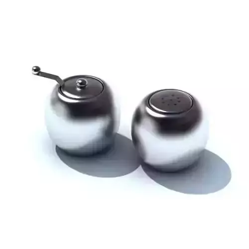 Kitchenware Salt And Pepper Tins