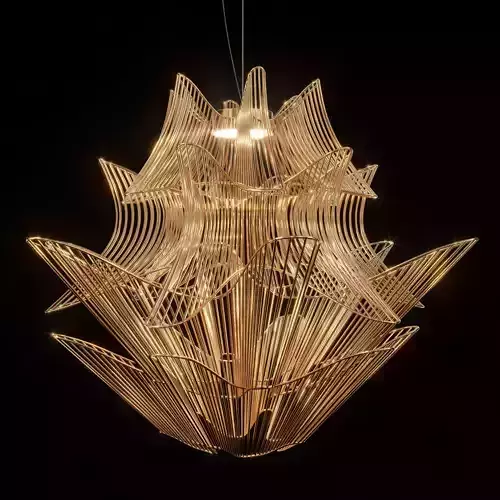 Terzani Moire Movement Chandelier