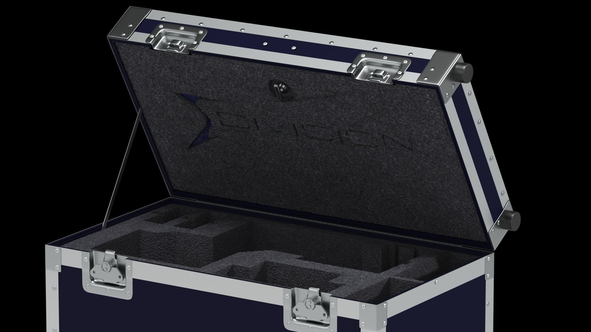 Flight Cases Big Open 01 3D model_1