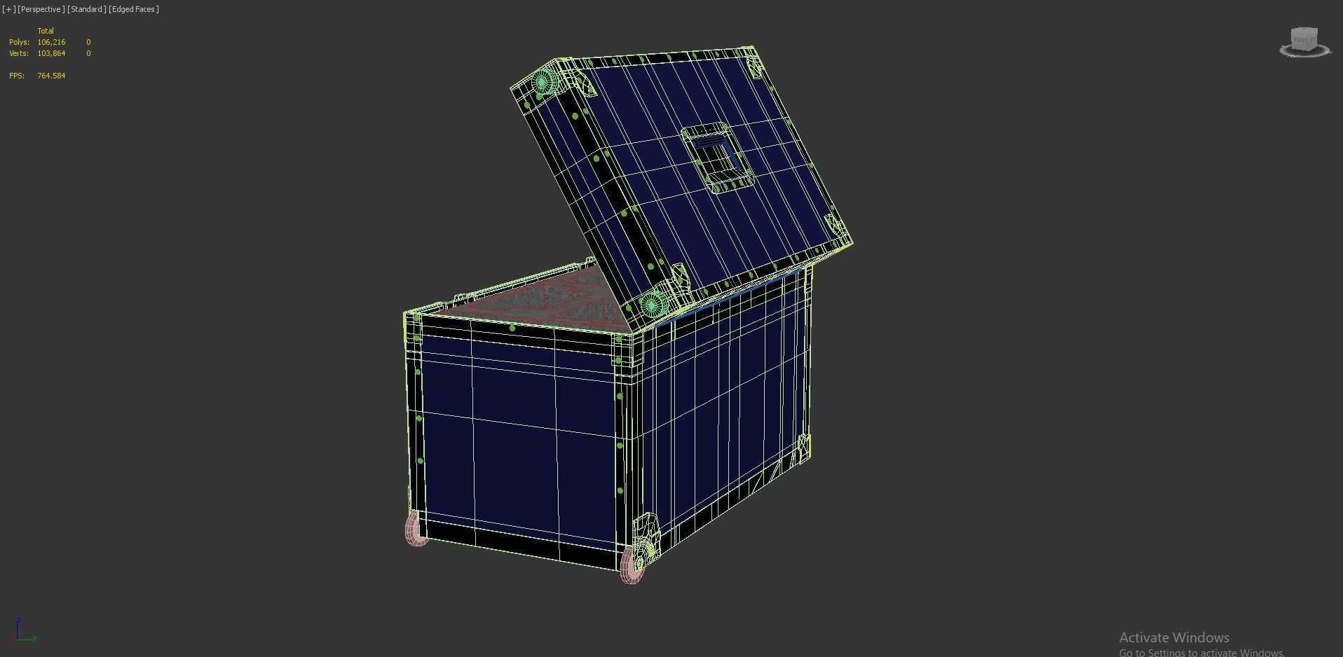 Flight Cases Big Open 01 3D model_7