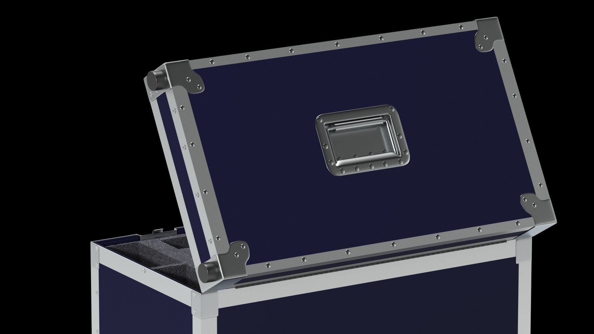 Flight Cases Big Open 01 3D model_2