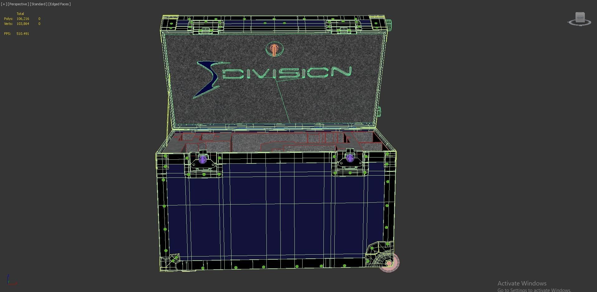 Flight Cases Big Open 01 3D model_8