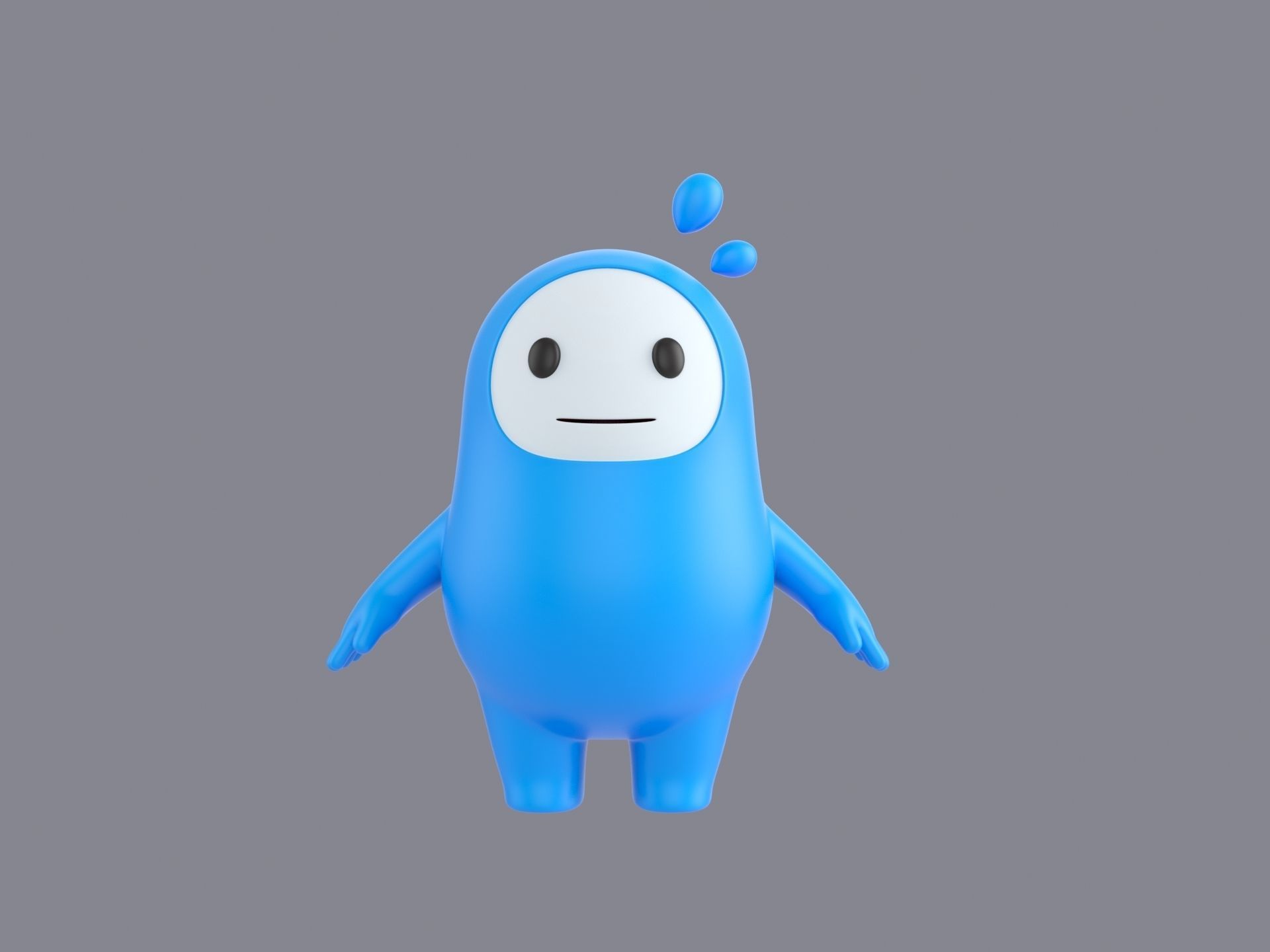 Mascot 008 3D model_1