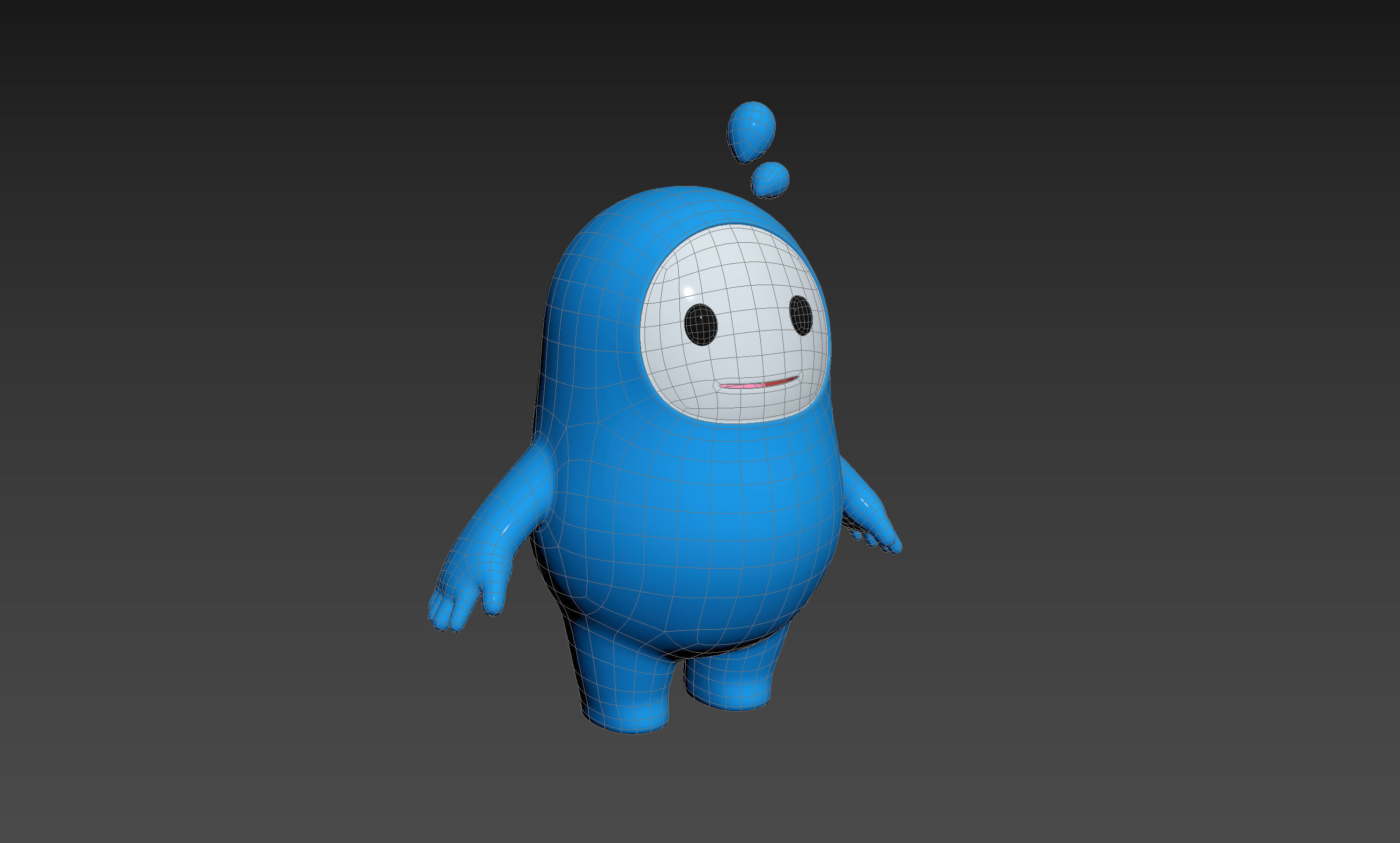 Mascot 008 3D model_14