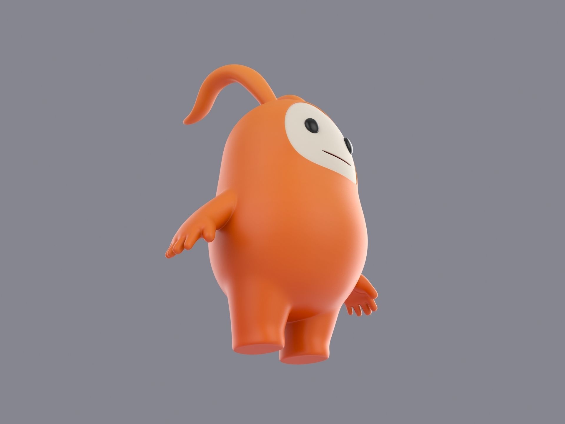 Mascot 009 3D model_2