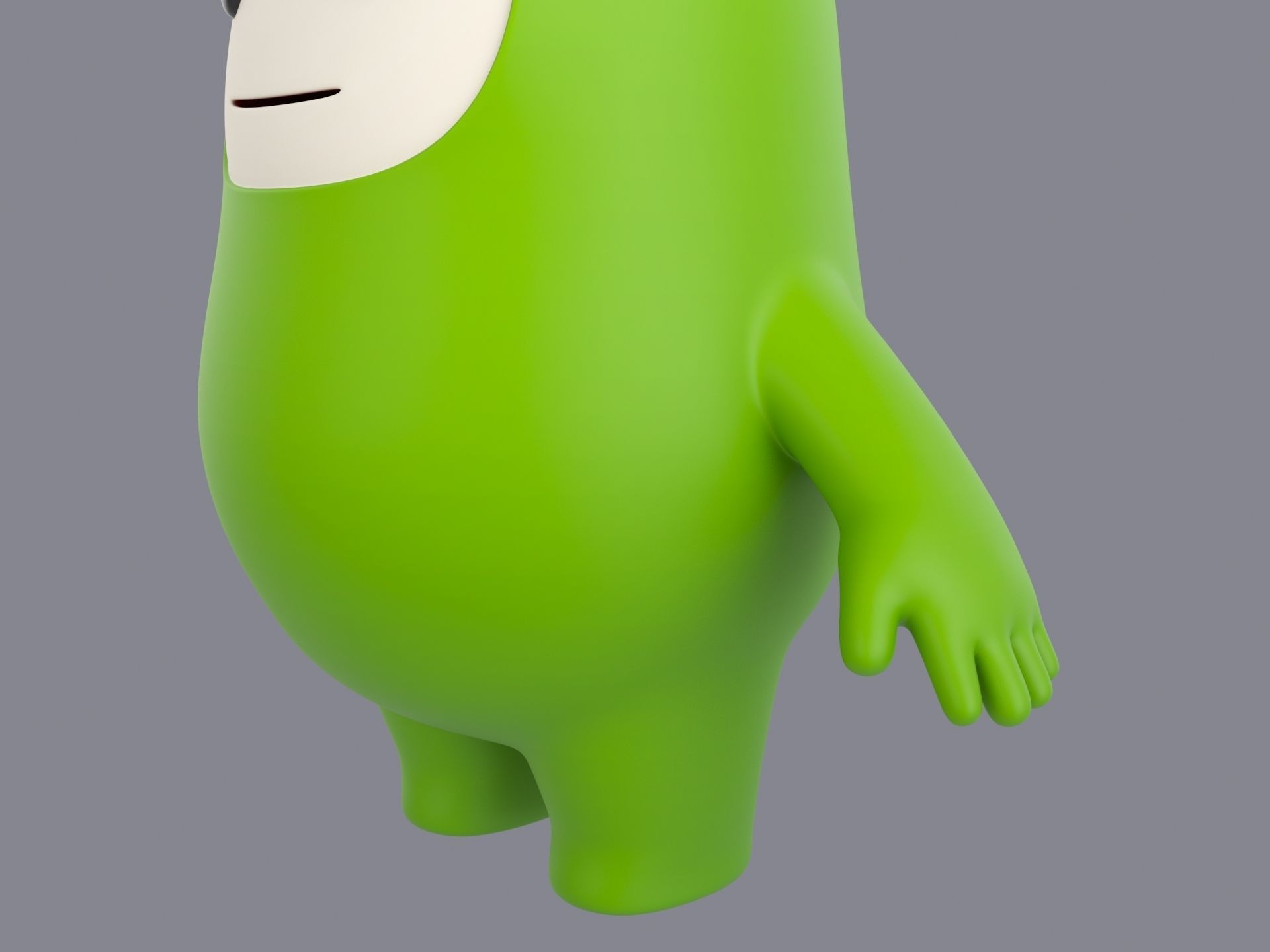 Mascot 010 3D model_9