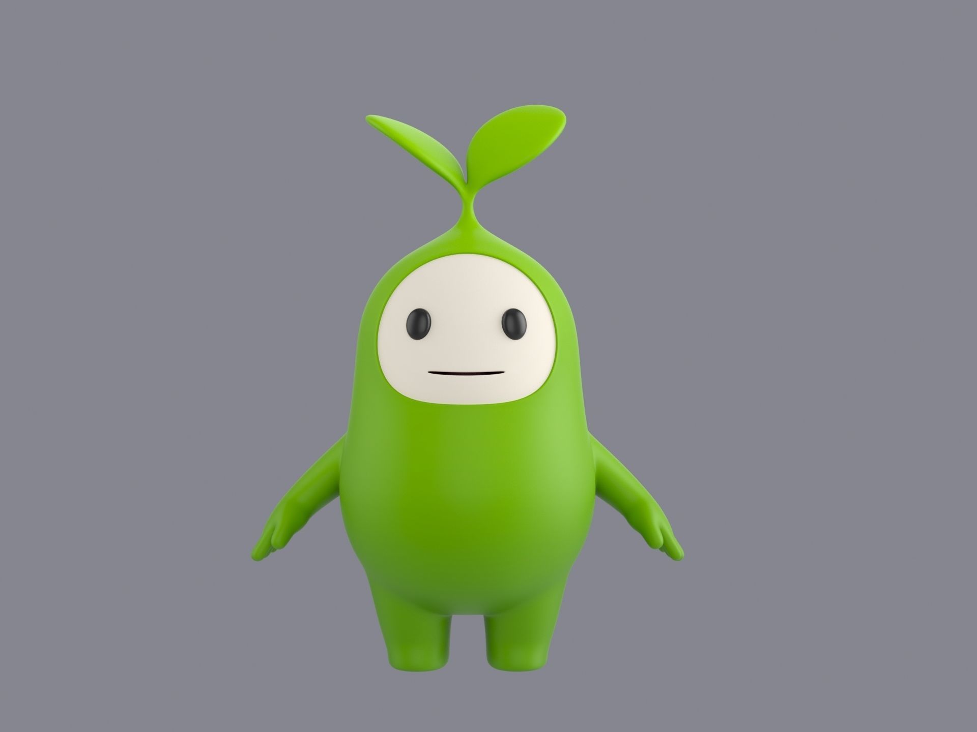 Mascot 010 3D model_1