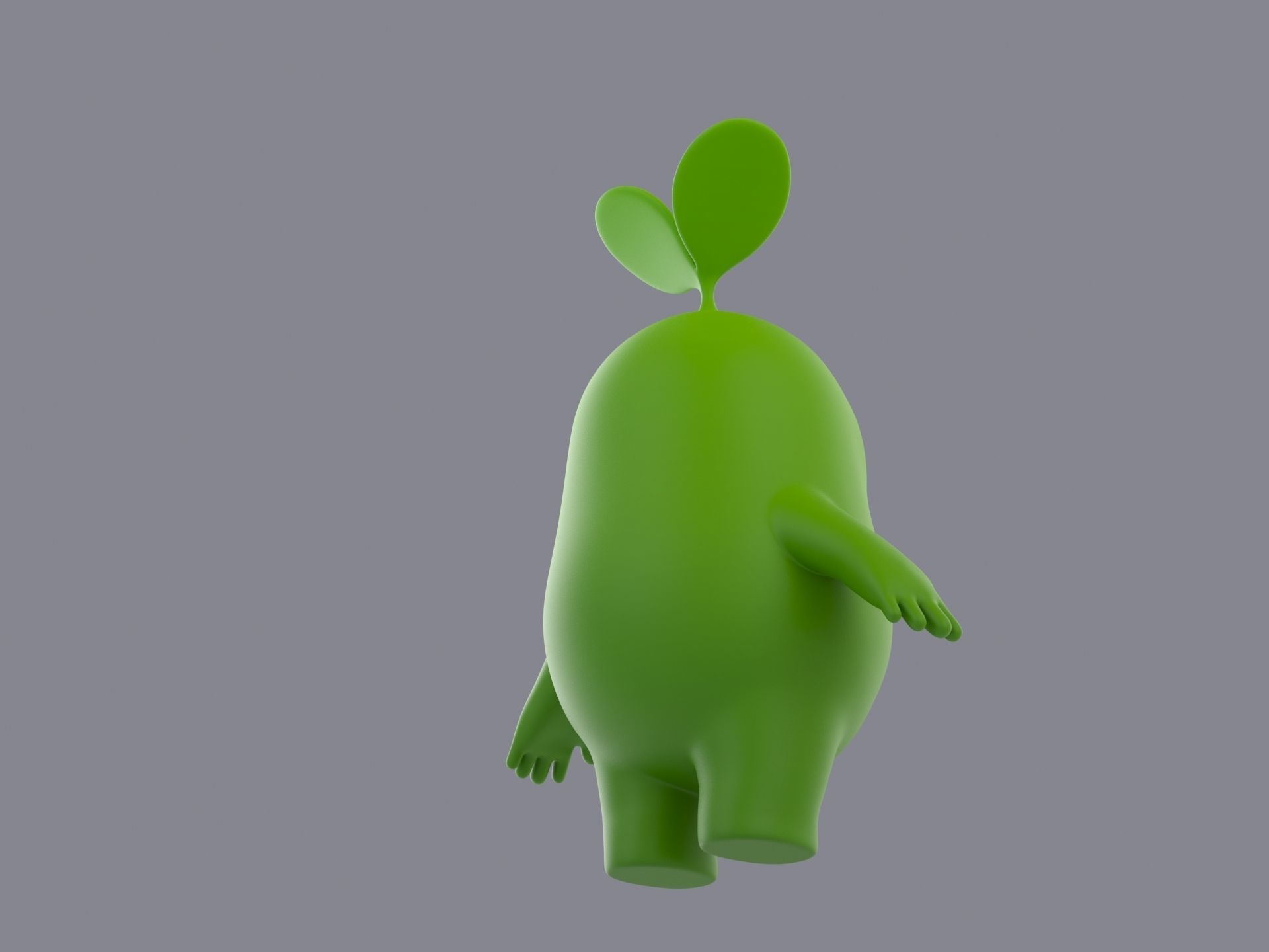 Mascot 010 3D model_4