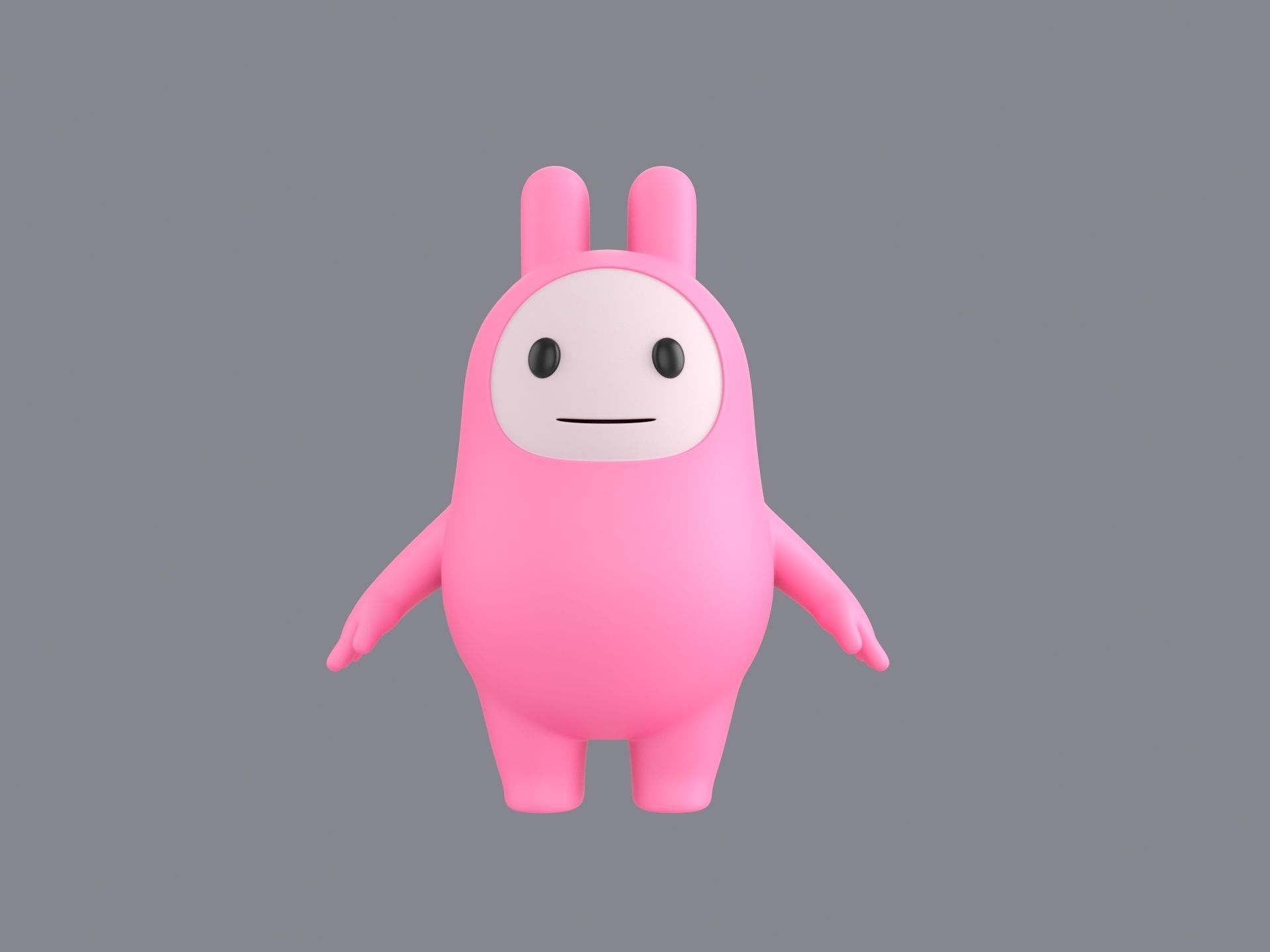 Mascot 011 3D model_1