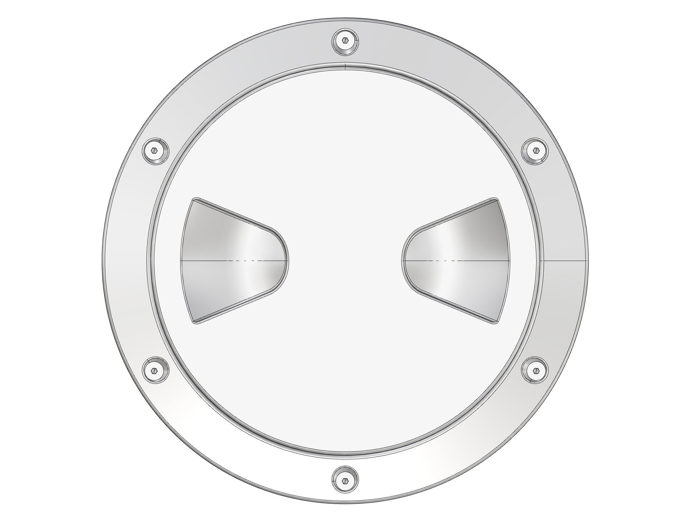 Marine Inspection Lid 3D model_4