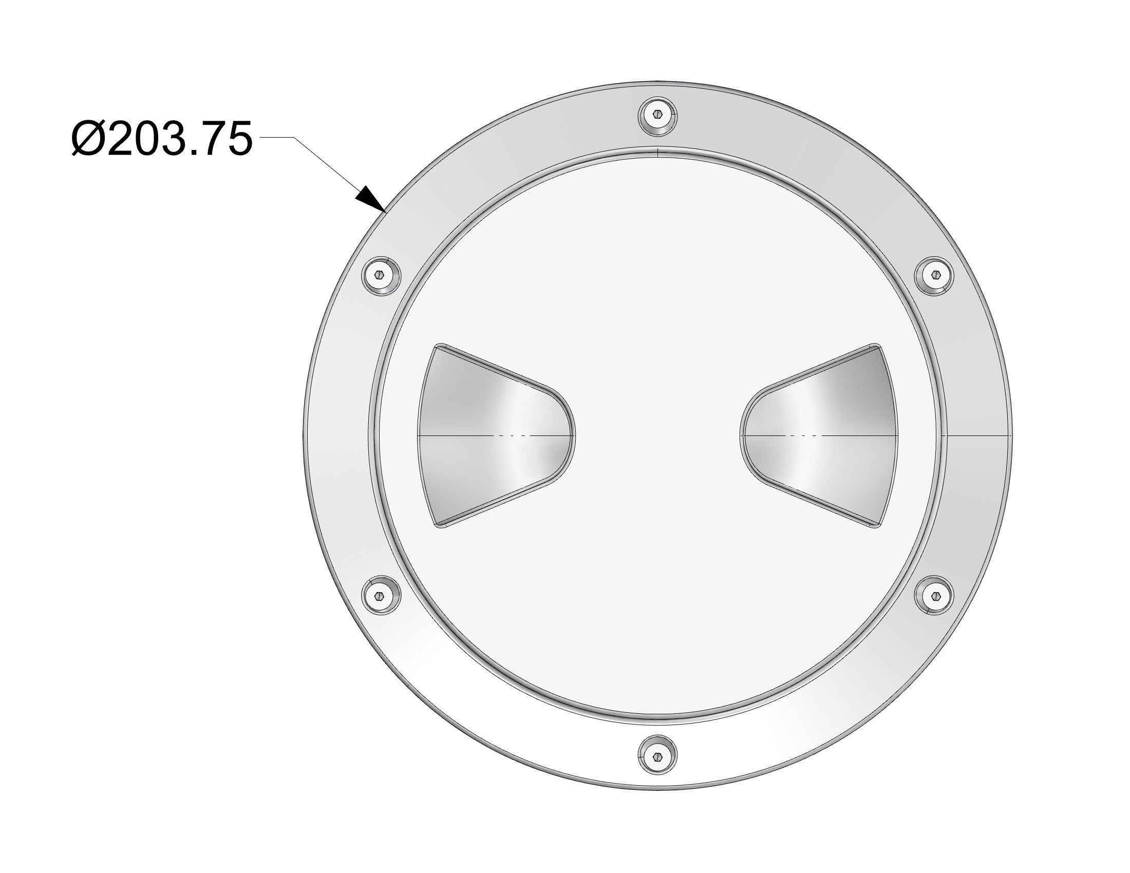 Marine Inspection Lid 3D model_3