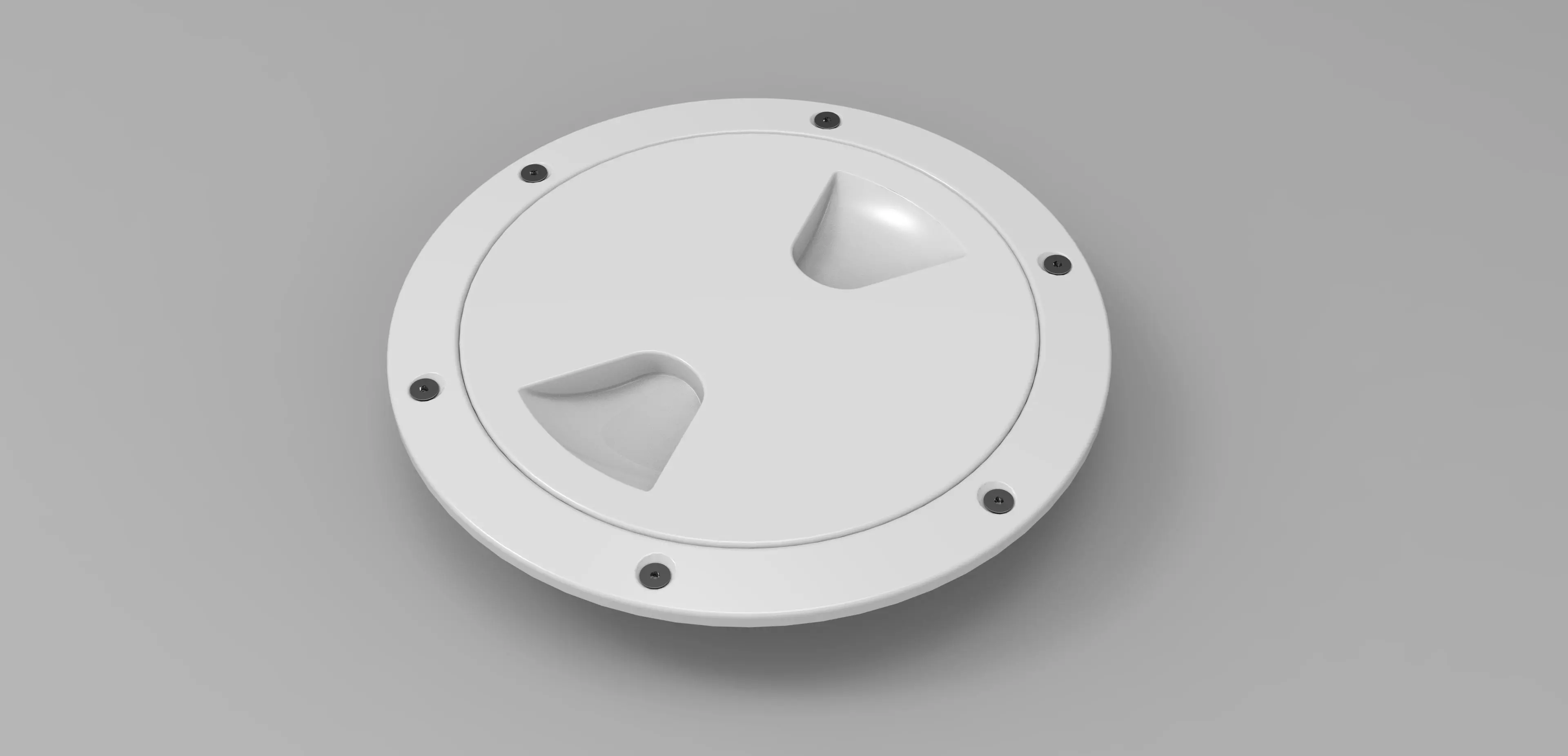 Marine Inspection Lid 3D model_0