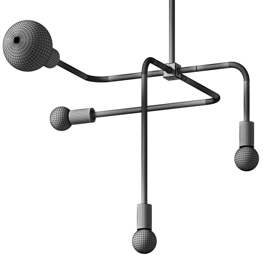 Beaubien Suspension - Lambert and Fils 3D model_1