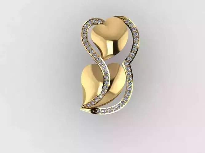 100 CLASSY LUXURIOUS UNISEX PENDANT 3DM DETAILS