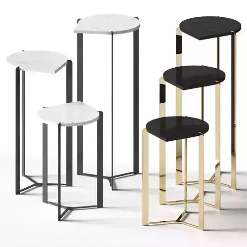 Drop side tables by Skram