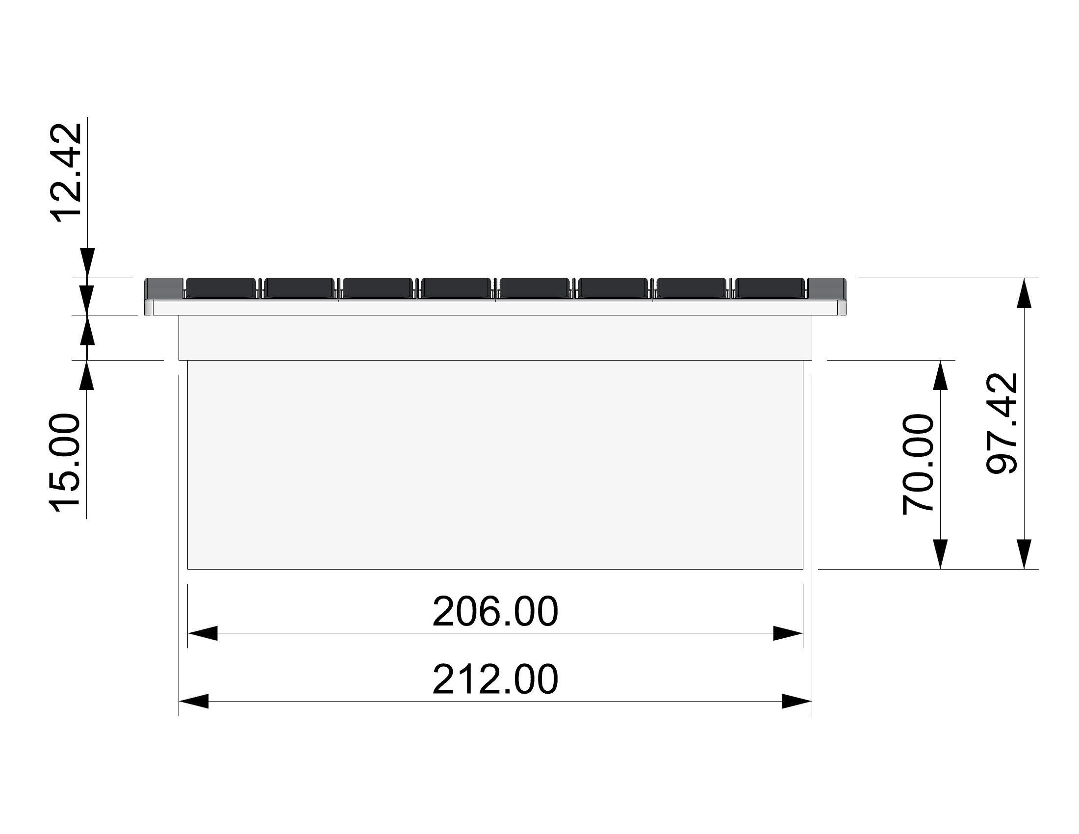 Marine Switch Panel 8 3D model_5