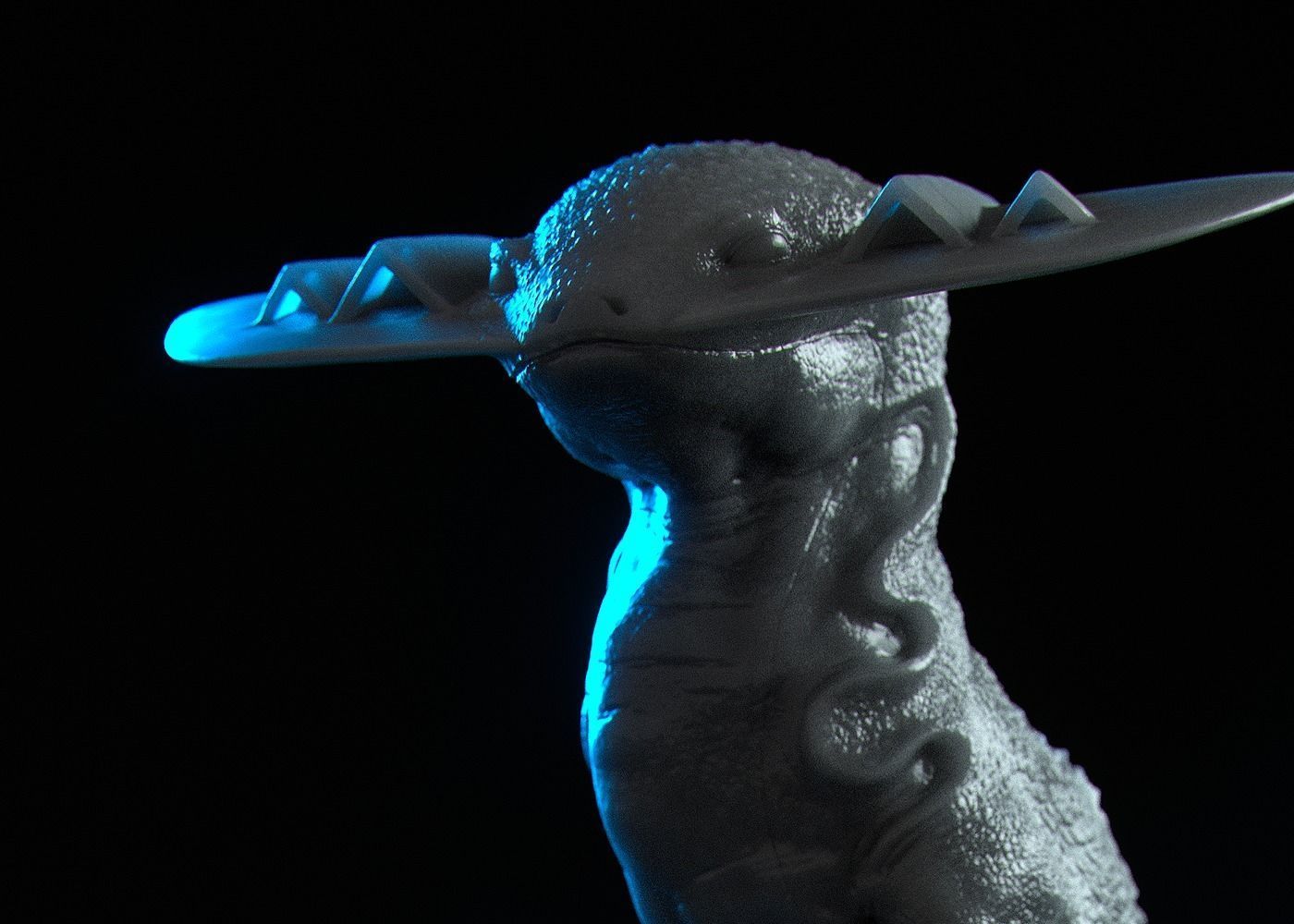 DRAGAPULT lizard 3D print model_3