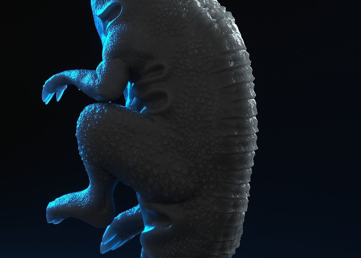 DRAGAPULT lizard 3D print model_4