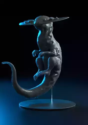 DRAGAPULT lizard 3D print model