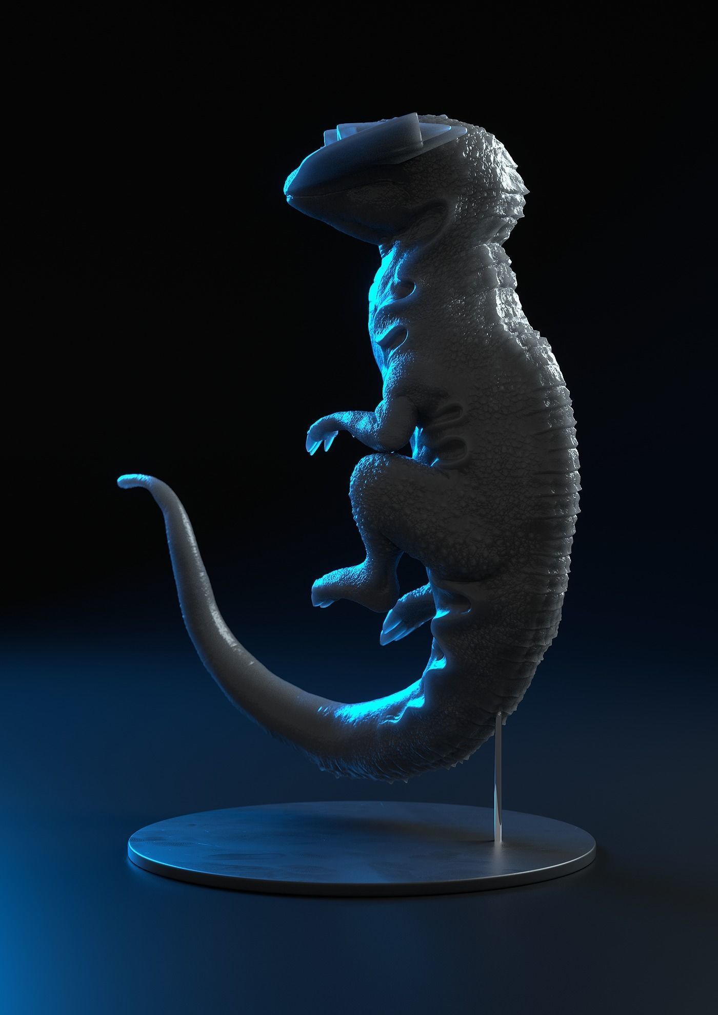 DRAGAPULT lizard 3D print model_1
