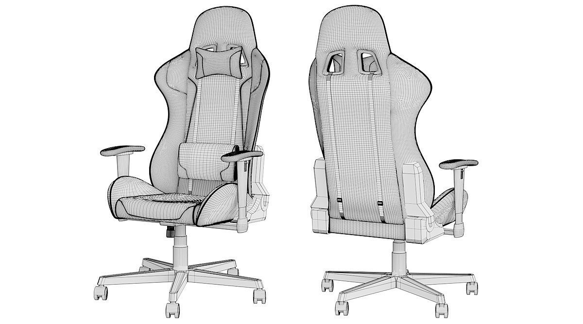 Dxracer Oh Fe00 BLENDER 3D Model Cycles 3D model_4