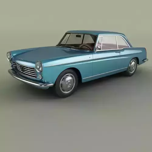 Peugeot 404 Coupe 3D model