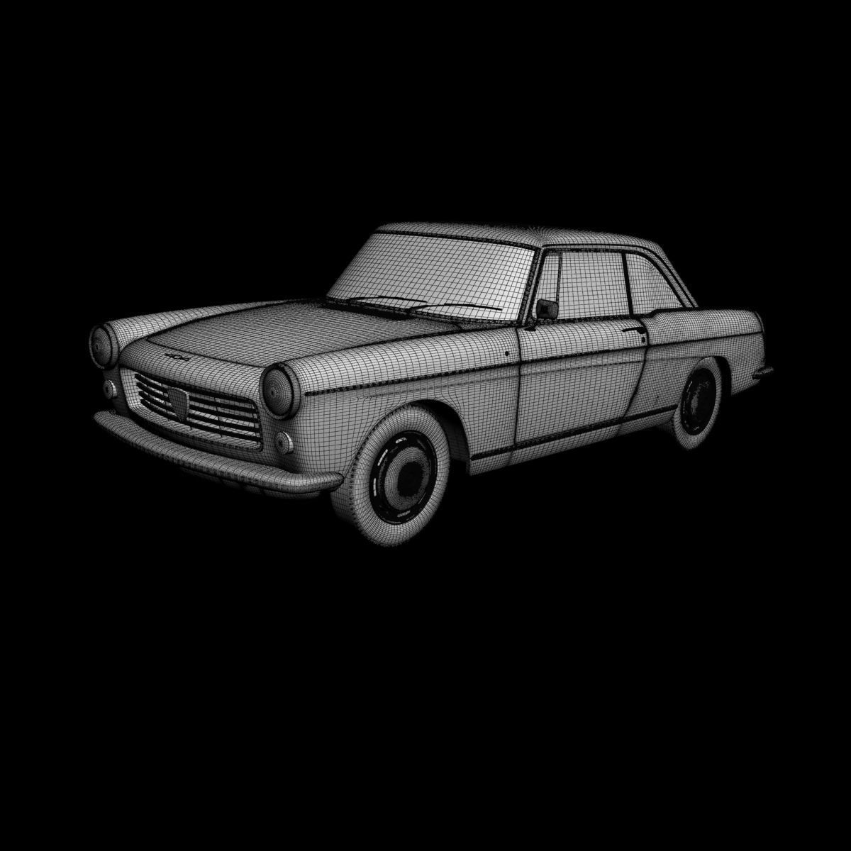 Peugeot 404 Coupe 3D model_14