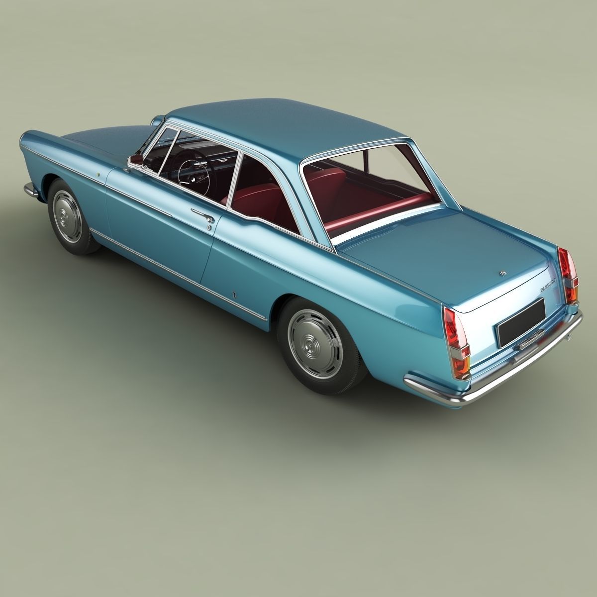 Peugeot 404 Coupe 3D model_7