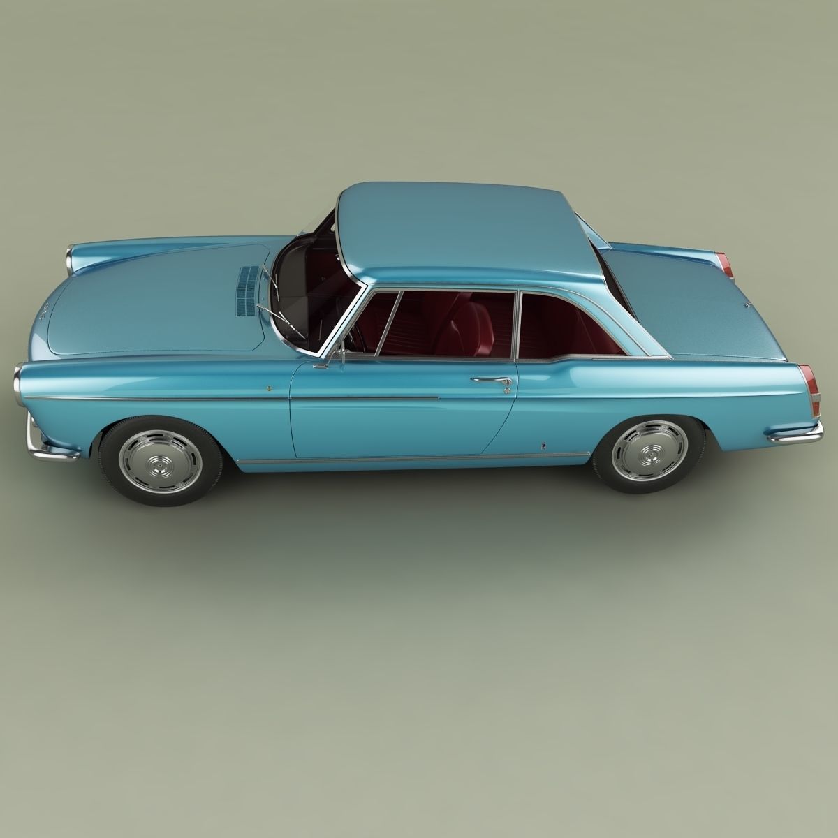 Peugeot 404 Coupe 3D model_6