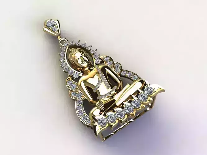 Buddha Pendant new design 2021 cad file